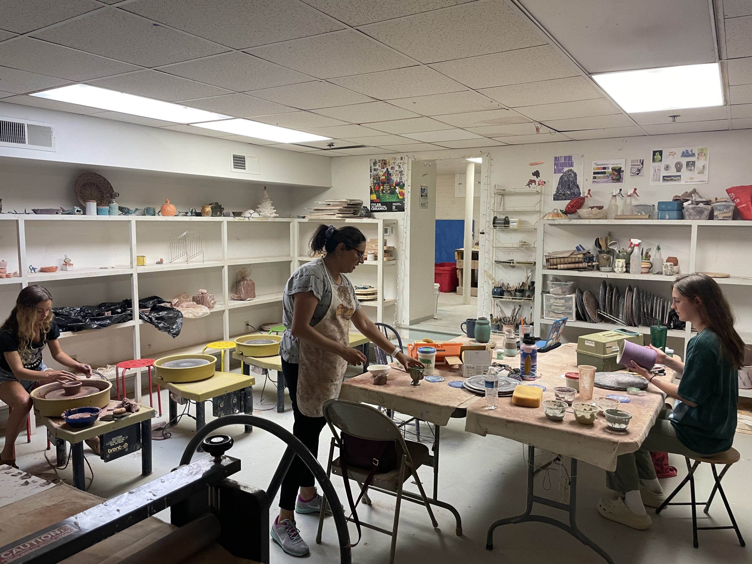 Ceramic Studio/Classroom  Stokes County Arts Council